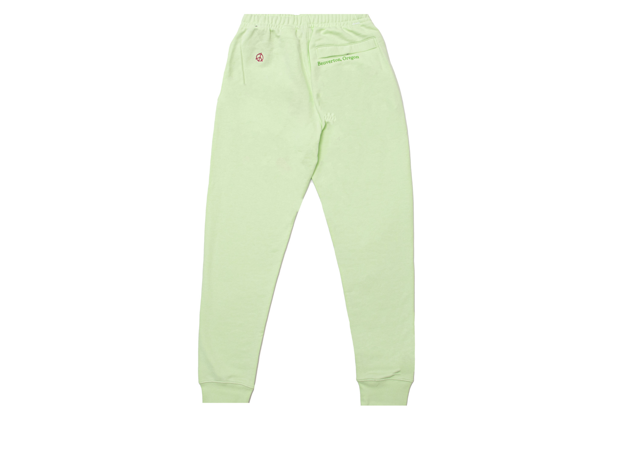 nike lime green joggers