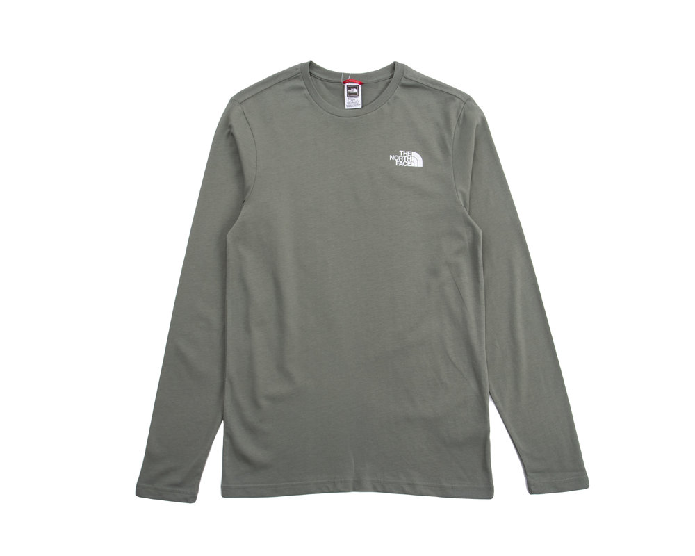 The North Face Longsleeve Easy Tee Agave Green NF0A2TX1V381