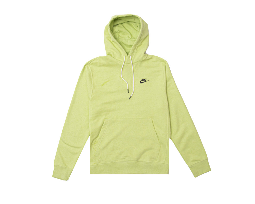 Nike NSW Hoodie Lime Light Dark Smoke Grey DA0680 352