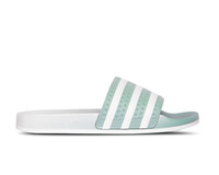 adilette hazy green