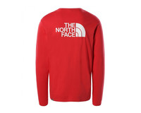 The North Face Longsleeve Easy Tee Rococco Red NF0A2TX1V341