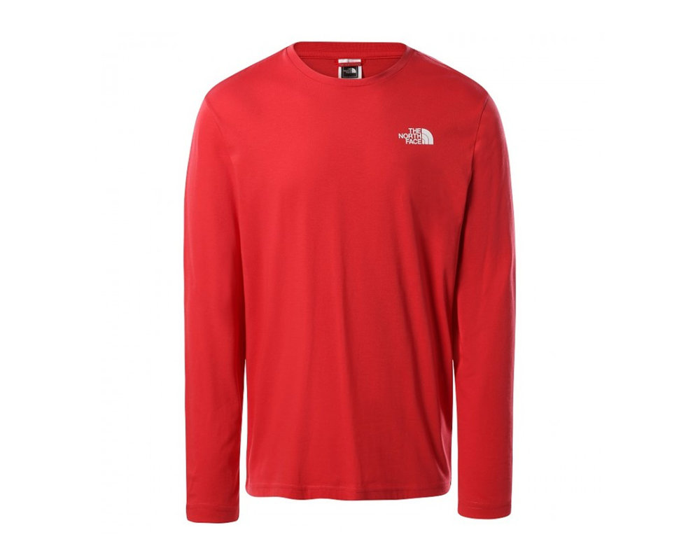 The North Face Longsleeve Easy Tee Rococco Red NF0A2TX1V341