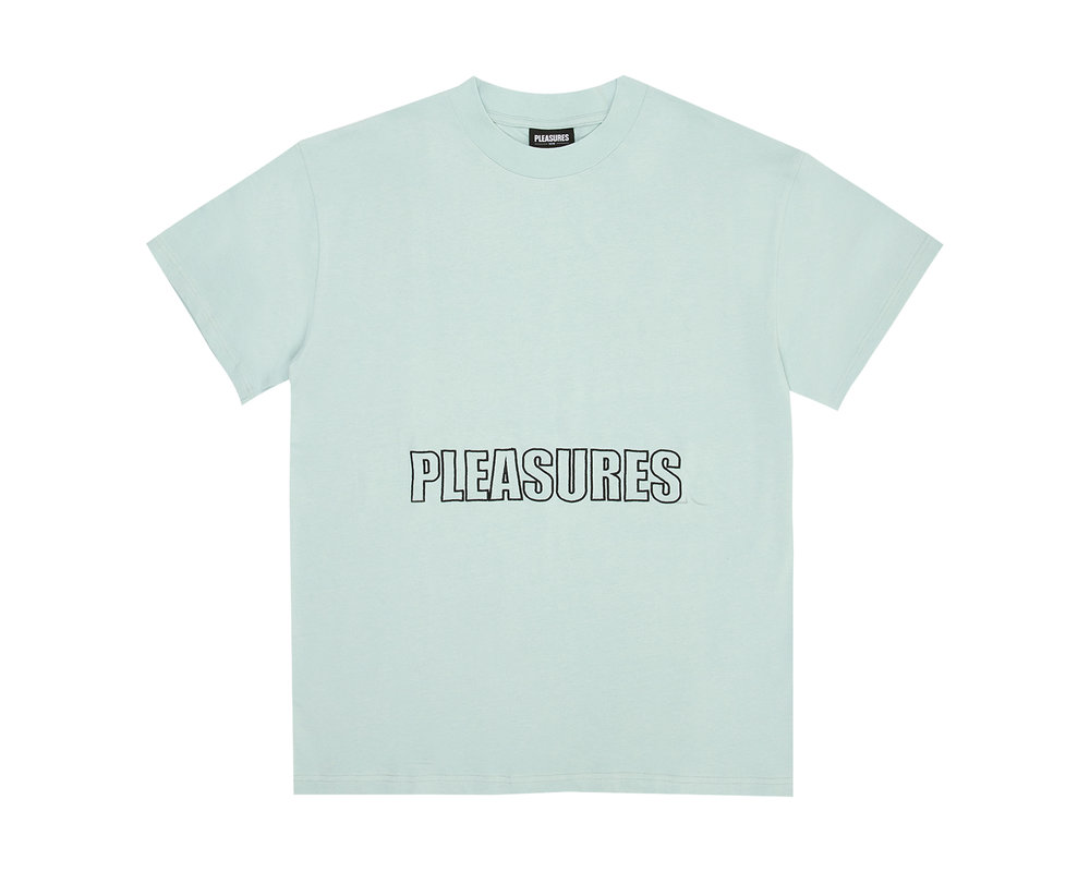 Pleasures Shade Heavyweight Tee Mint P21SP031M