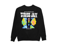 Pleasures Stress Jazz Premium Crewneck Black P21SP041