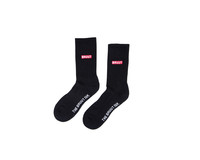 Bruut Double Up Sock Black True Red BT025