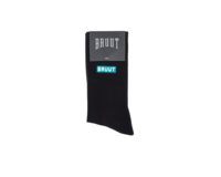 Bruut Double Up Sock Black Amazon BT026