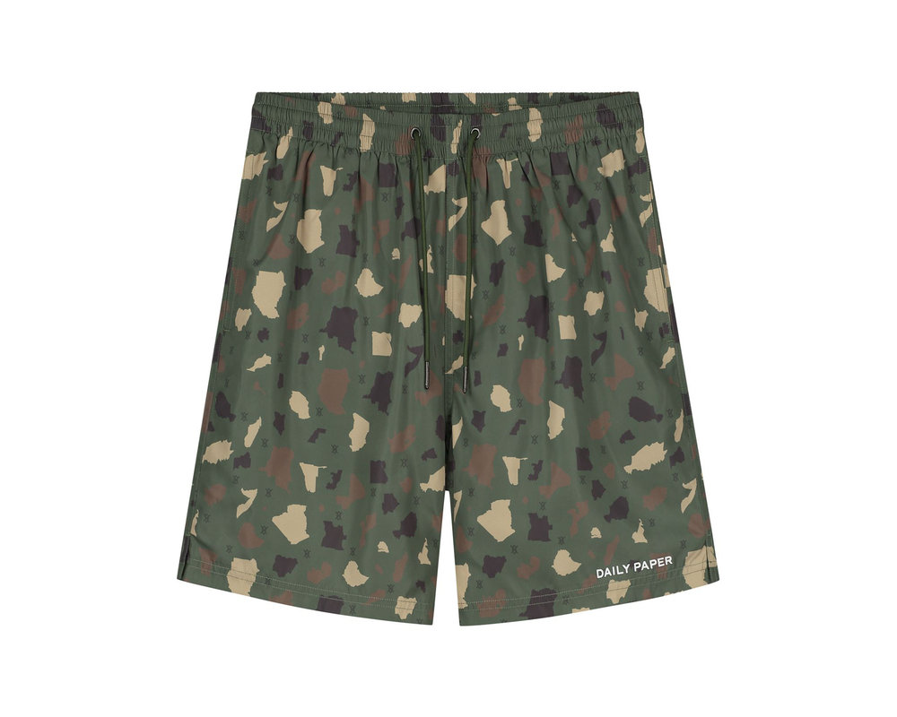 Daily Paper Recomo Swim Green Camo 2113042