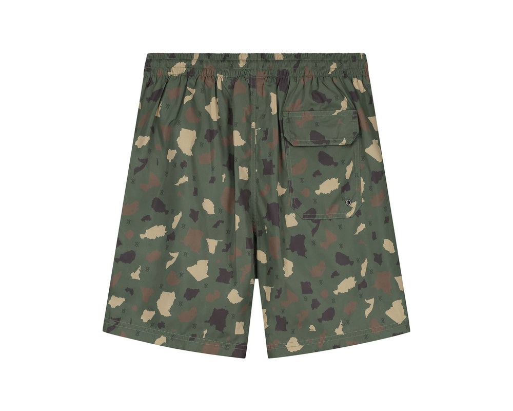 Daily Paper Recomo Swim Green Camo 2113042