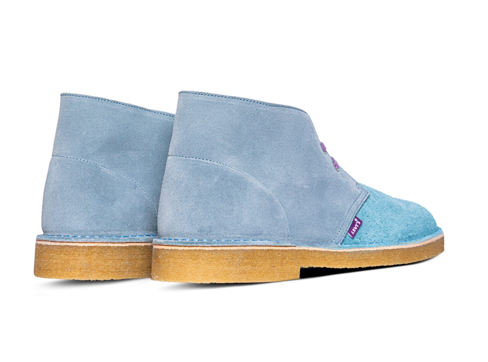 Clarks Originals x Levis Desert Boot Pale Blue 26160325 - Bruut Sneakers &  Clothing Store