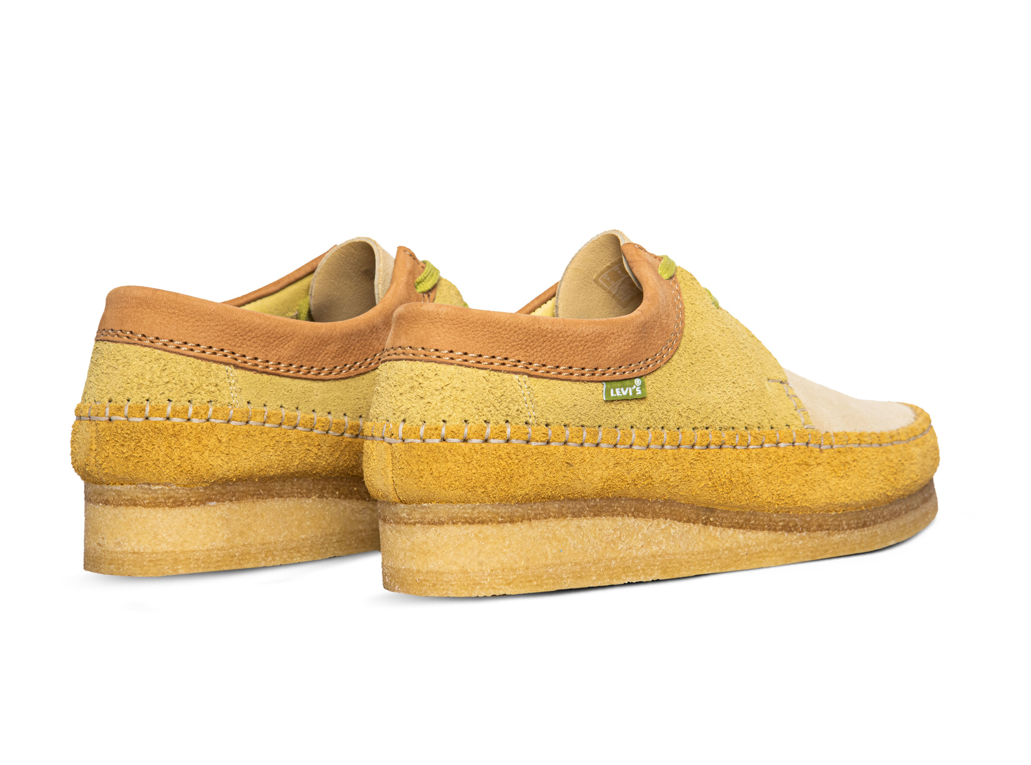 Clarks Originals x Levis Weaver Yellow Combi 26160321 - Bruut Sneakers &  Clothing Store