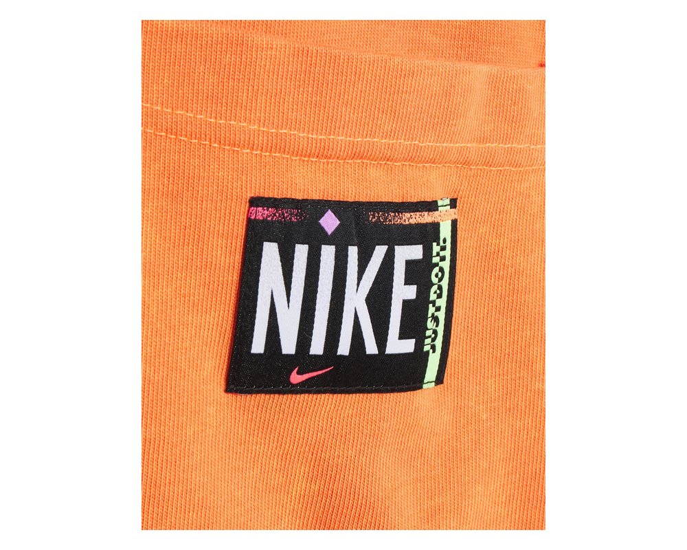 Nike NSW Sportswear Wash Dress Atomic Orange Black CZ9862 858
