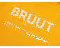 Bruut Blueprint Hoodie Saffron BT1020 005