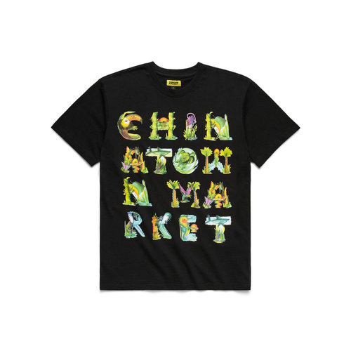 Watercolor Sea Creatures Tee Black CTM1990530 0001