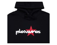 Pleasures Vibration Hoodie Black P21SU041B