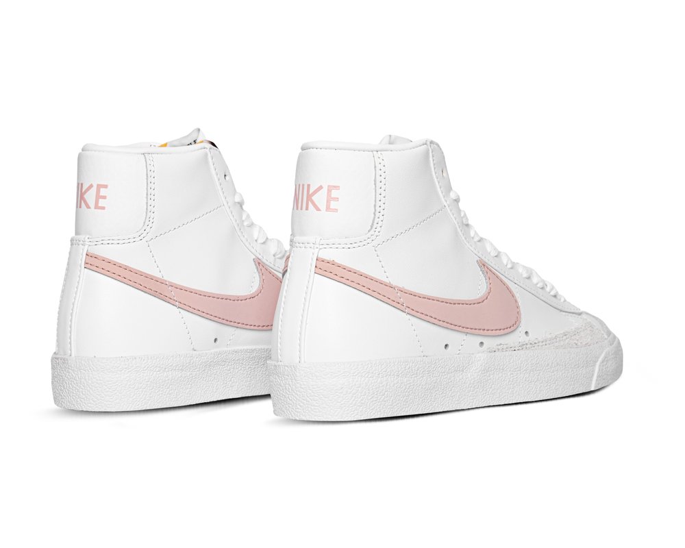 Nike W Blazer Mid '77 Vintage White Pink Oxford Black Summit White CZ1055 118