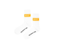 Bruut Retro Sock White Saffron BT022