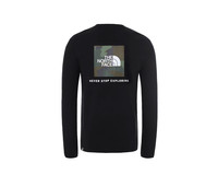 The North Face Red Box Longsleeve Tee TNF  Black Thyme Brushwood Camo Prin NF0A493L3C01