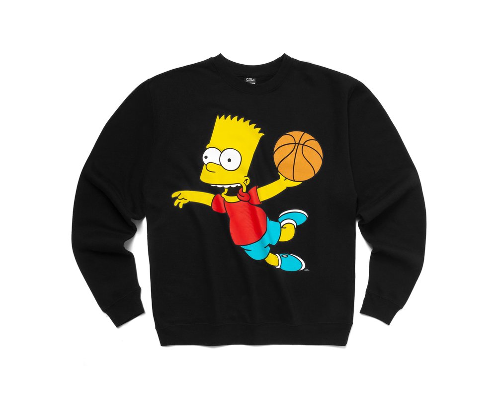 Market by Market X The Simpsons Air Bart Crewneck Sweatshirt Black CTM1960082 0001