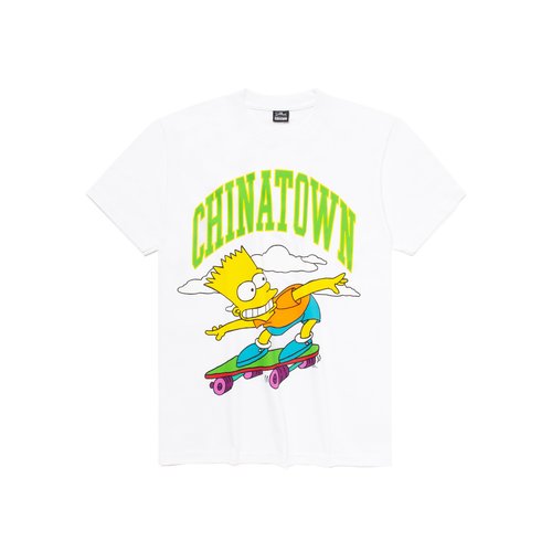 X The Simpsons Cowabunga Arc Tee White CTM1990345 1201