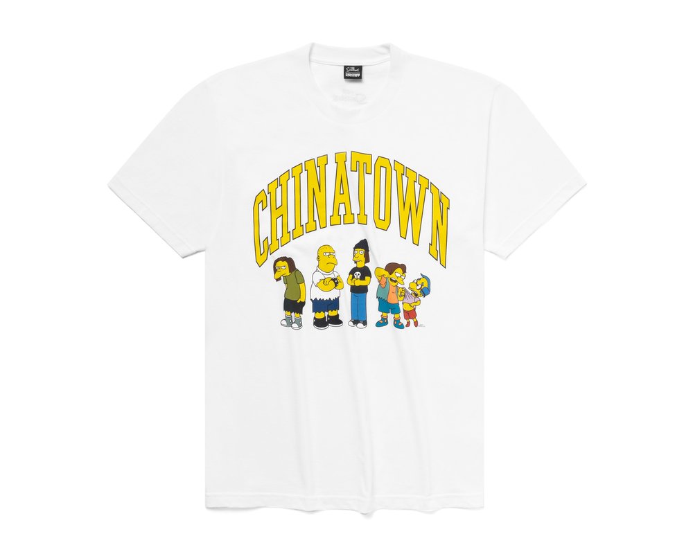 Market by Market X The Simpsons Ha Ha Arc Tee White CTM1990350 1201