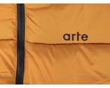 Arte Antwerp Joey Double Puffer Jacket Brown Black AW21 096J