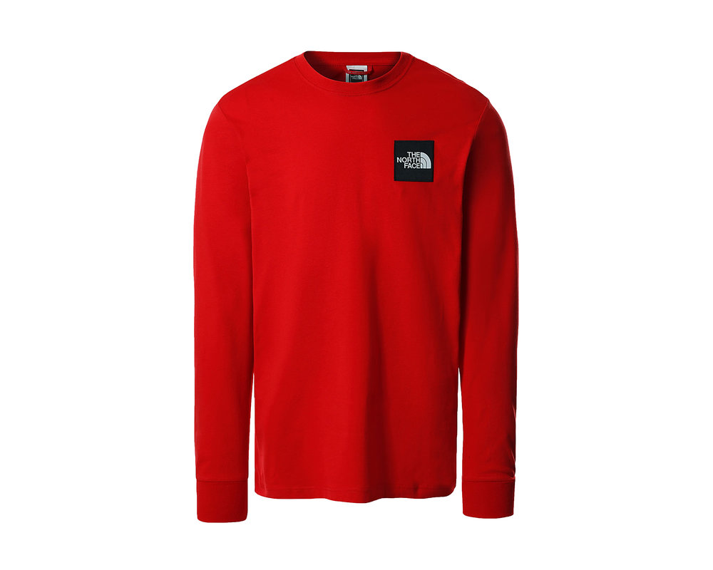 The North Face Boruda Longsleeve Tee TNF Red NF0A4C9I6821