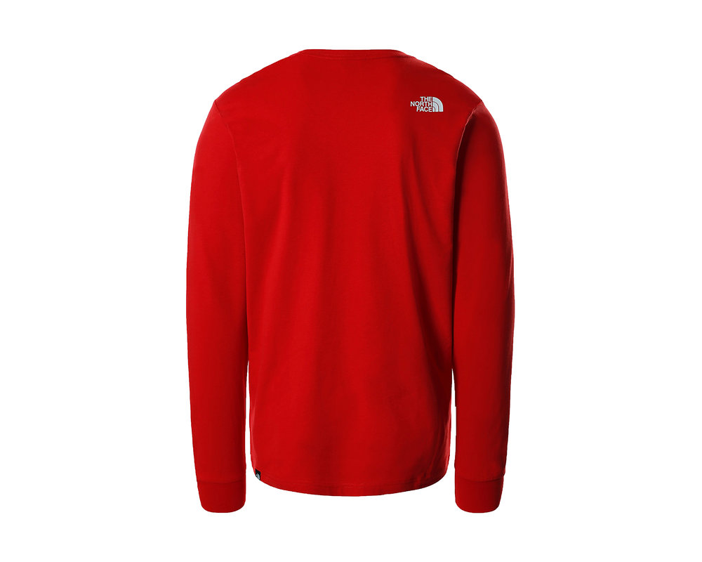 The North Face Boruda Longsleeve Tee TNF Red NF0A4C9I6821