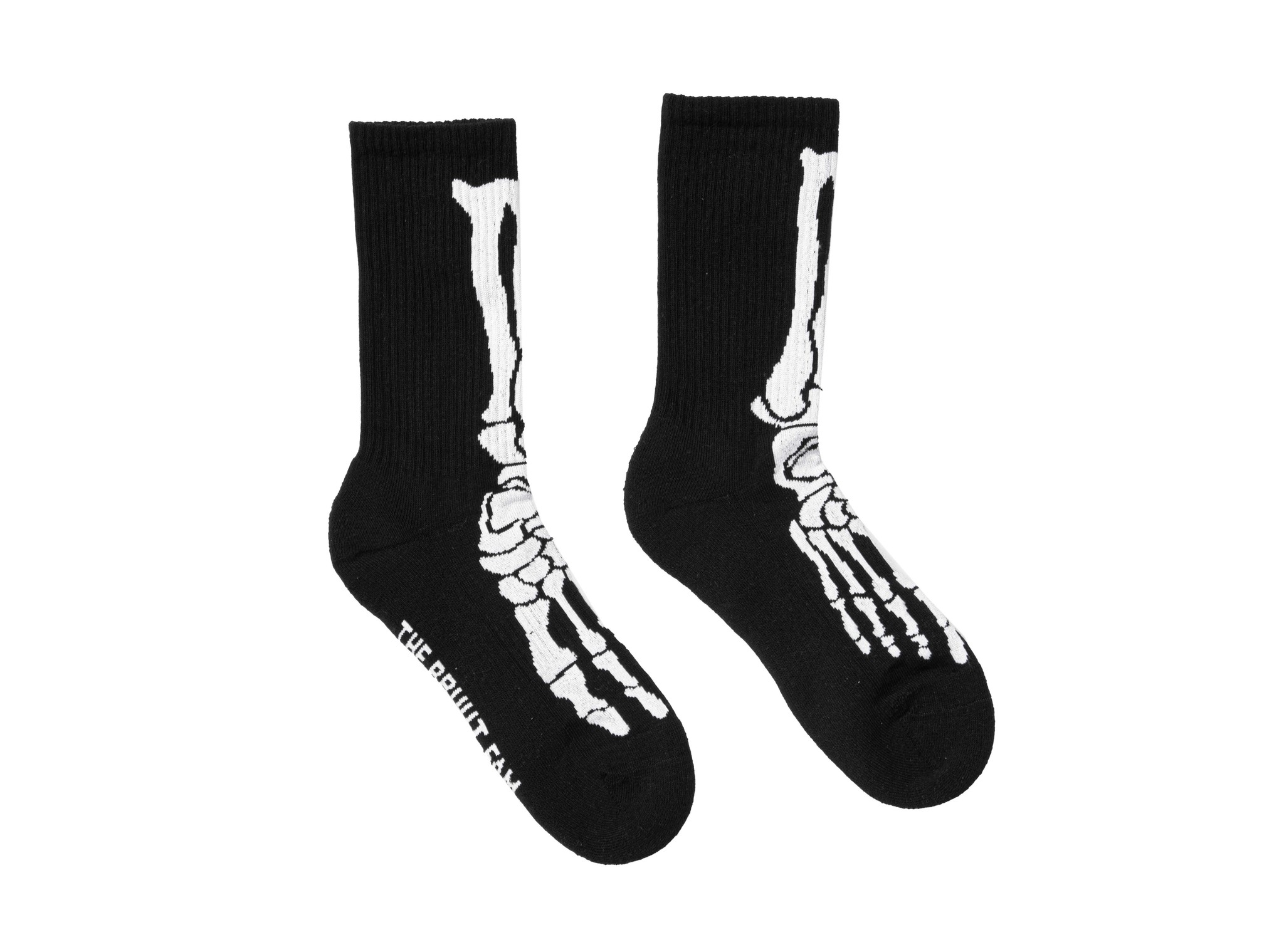 Skull Sock Black White BT032 Bruut Skull Sock Black White BT032