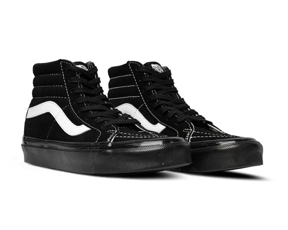 Vans Sk8 Hi 38 DX Anaheim Factory OG Black White VN0A38GF9XN