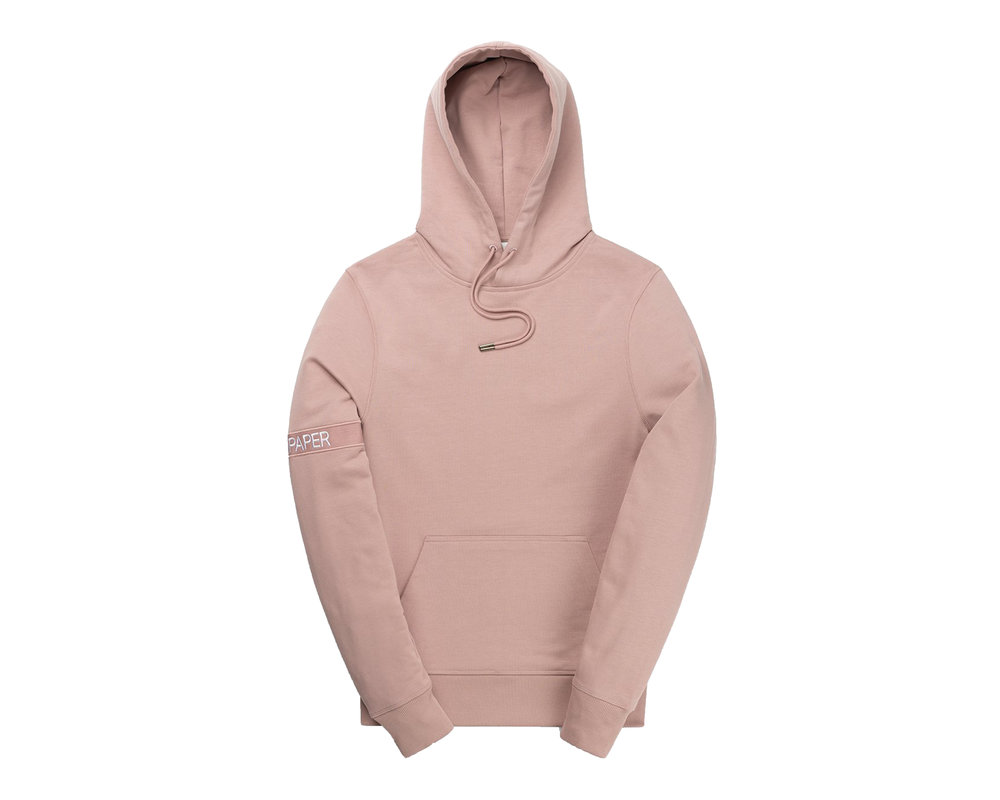 Daily Paper Tonal Captain Hoodie Old Pink 2211201