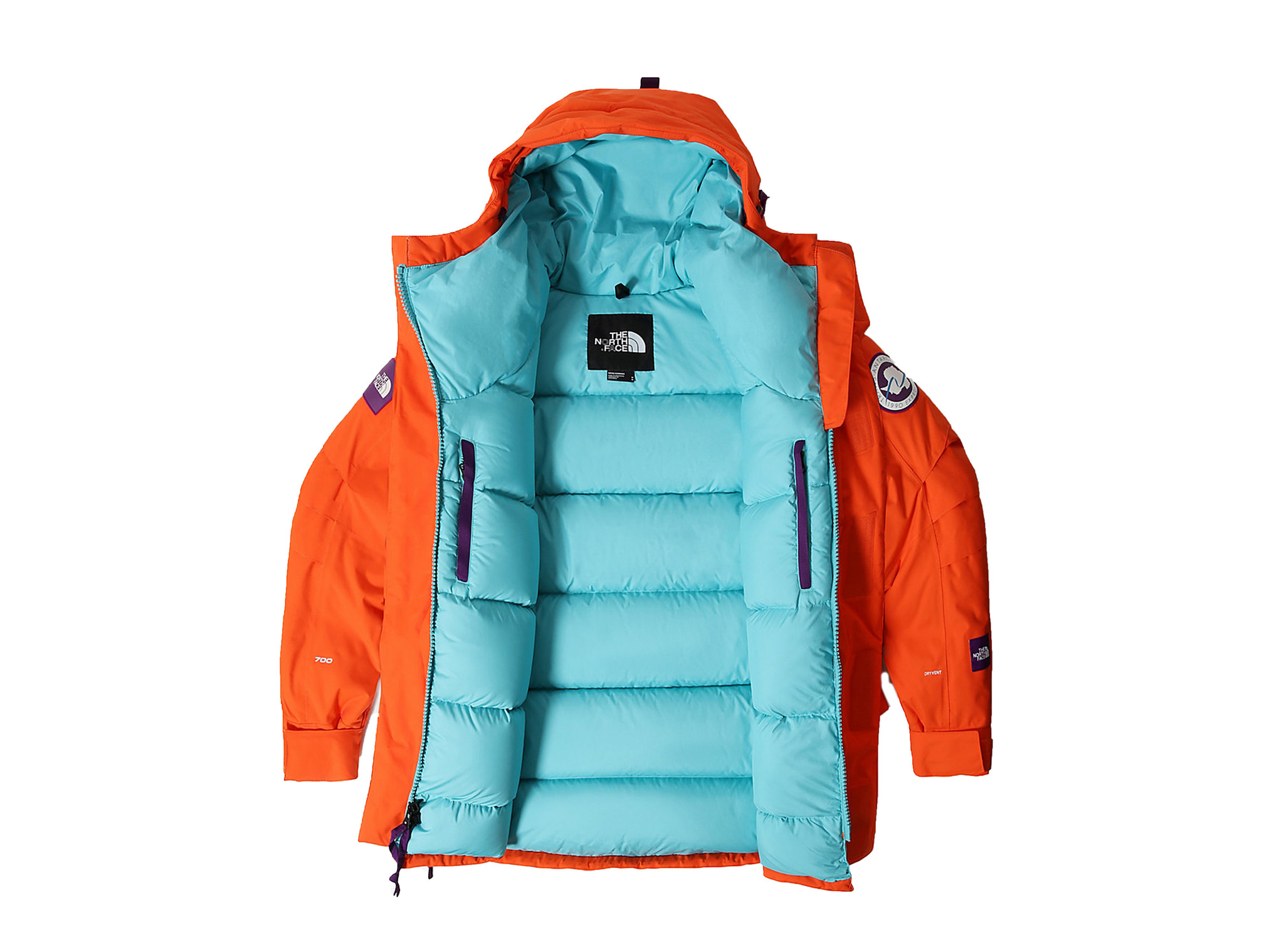 red expedition parka