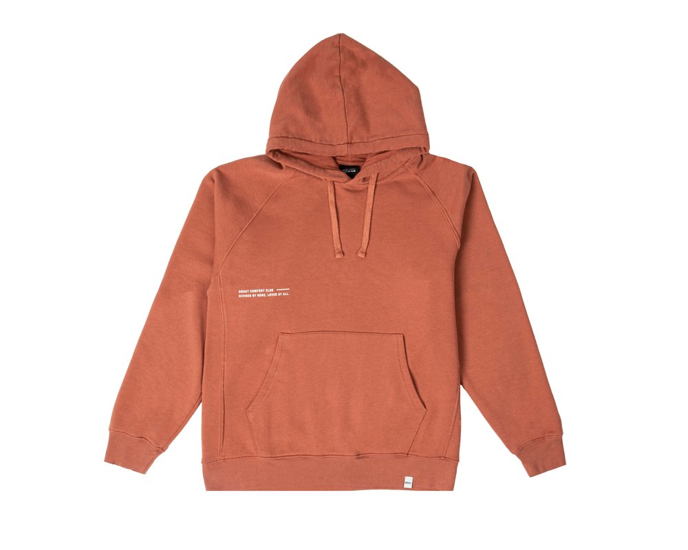 Comfort Club Hoodie Red Clay BC1030 015