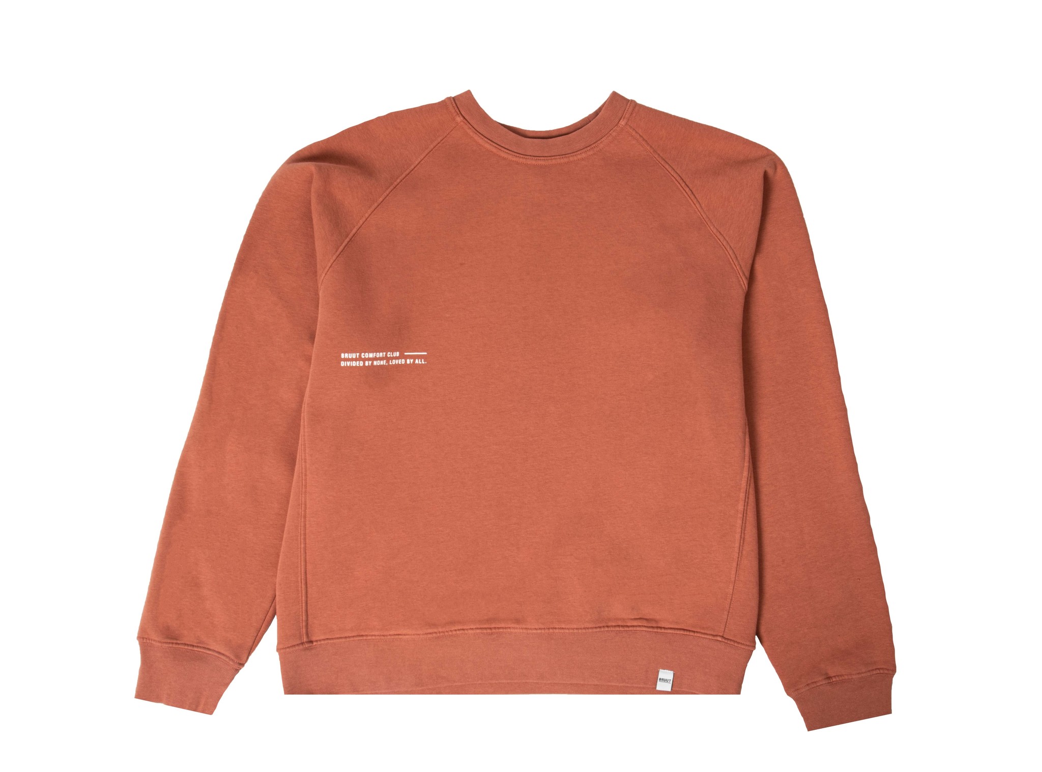 Crewneck Red Clay BC1030 014 Comfort Club Crewneck Red Clay BC1030 014