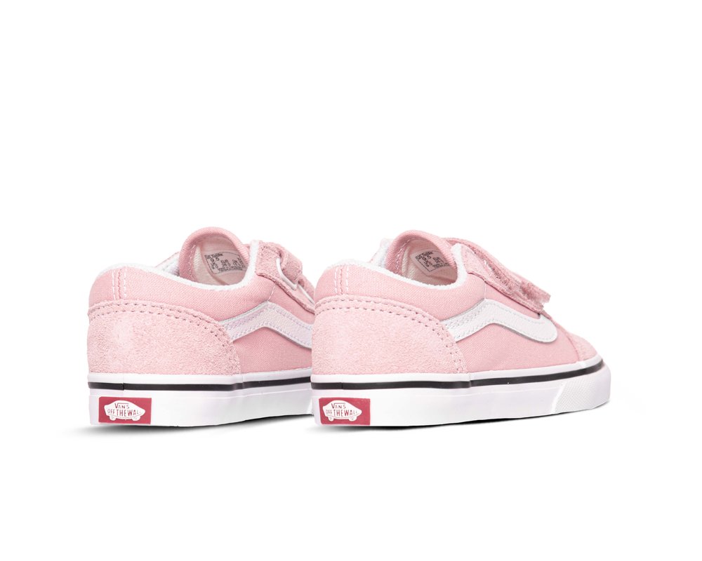 Vans TD Old Skool V Powder Pink True White VN000D3Y9AL