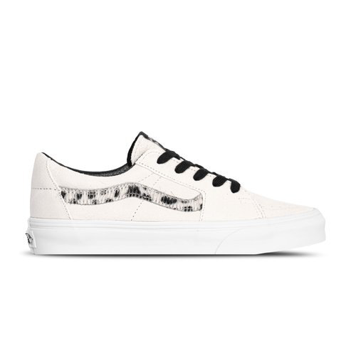white vans with black writing