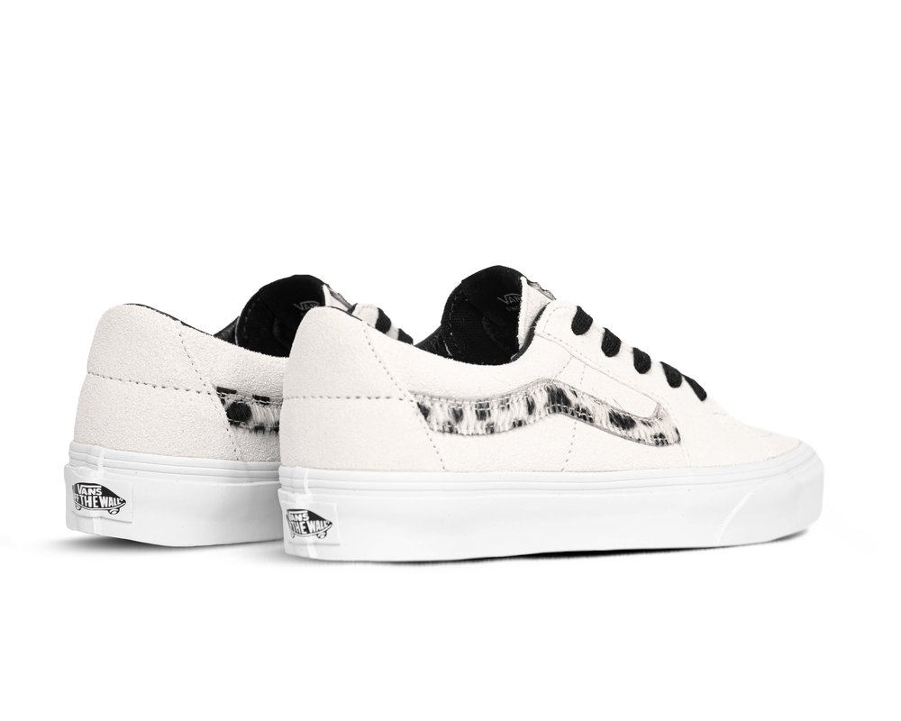 Vans Sk8 Low Soft Suede Marshmallow Dalmation VN0A4UUKB7R