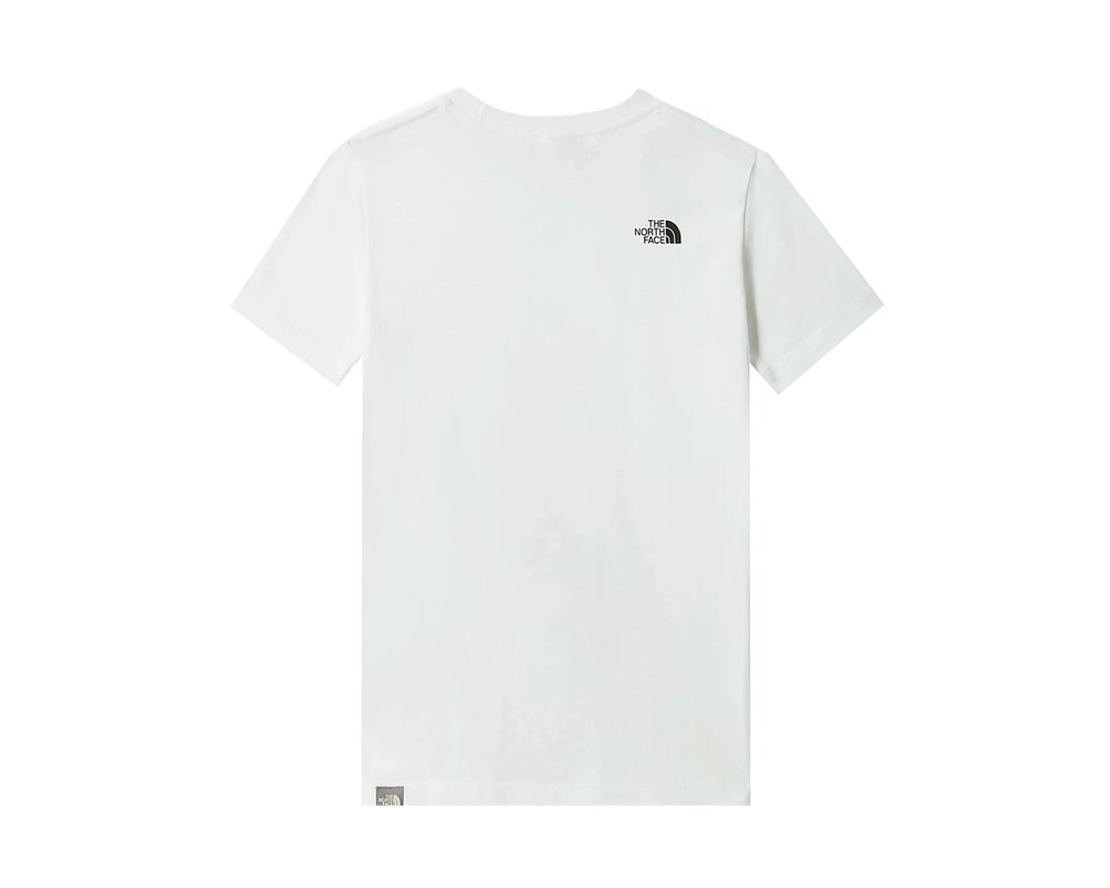 The North Face Y SS Simple Dome Kids Tee TNF White TNF Black NF0A2WANLA91