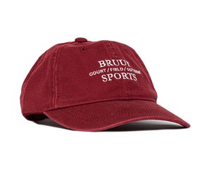 Bruut Court Crew Sports Cap Washed Red BTC2021 007