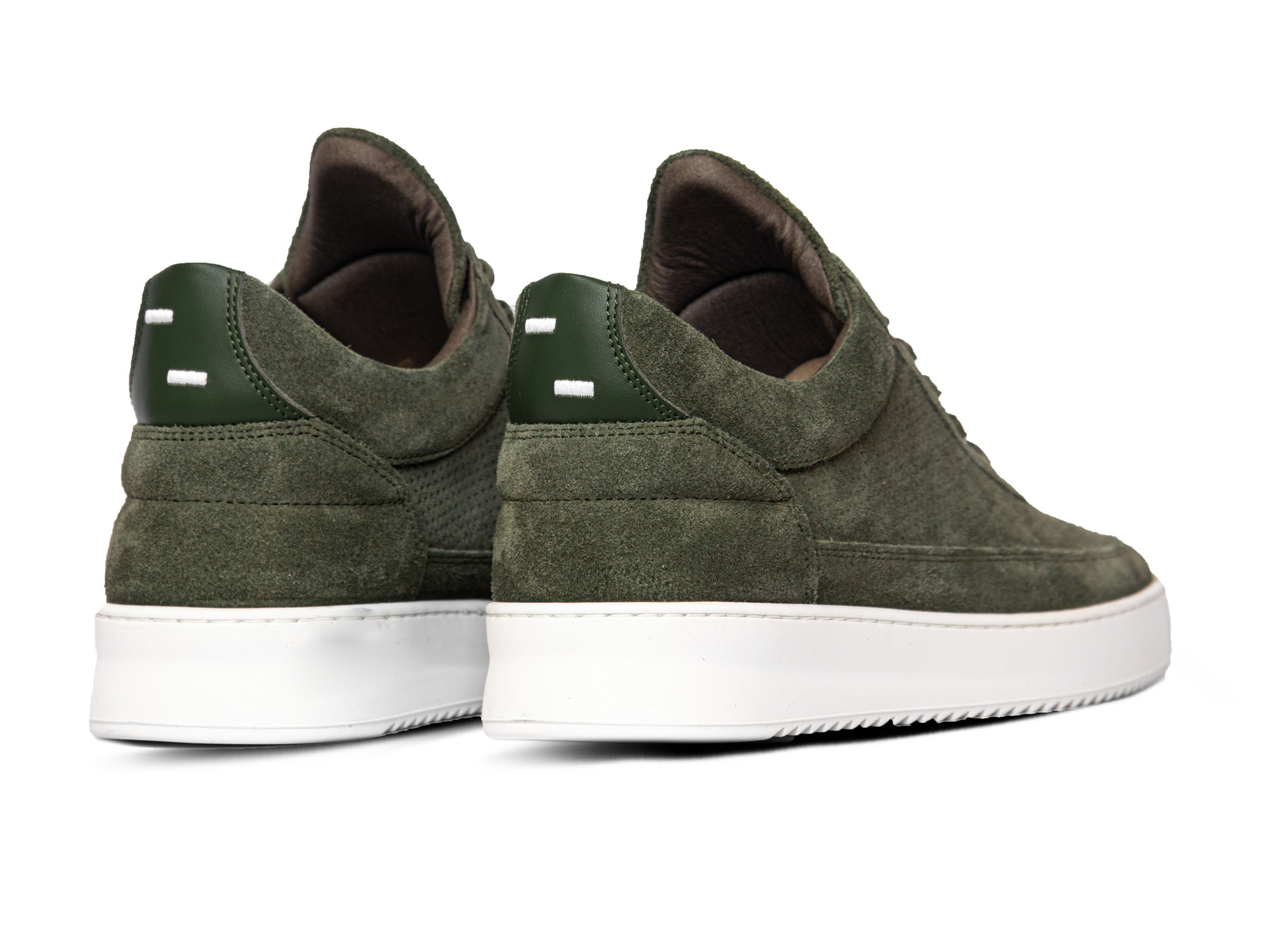 Filling Pieces Low Top Perforated Green 1012010 1926 | Bruut Online Shop -  Bruut