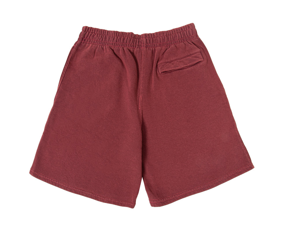 Bruut Court Crew Short Washed Red BS2021 017