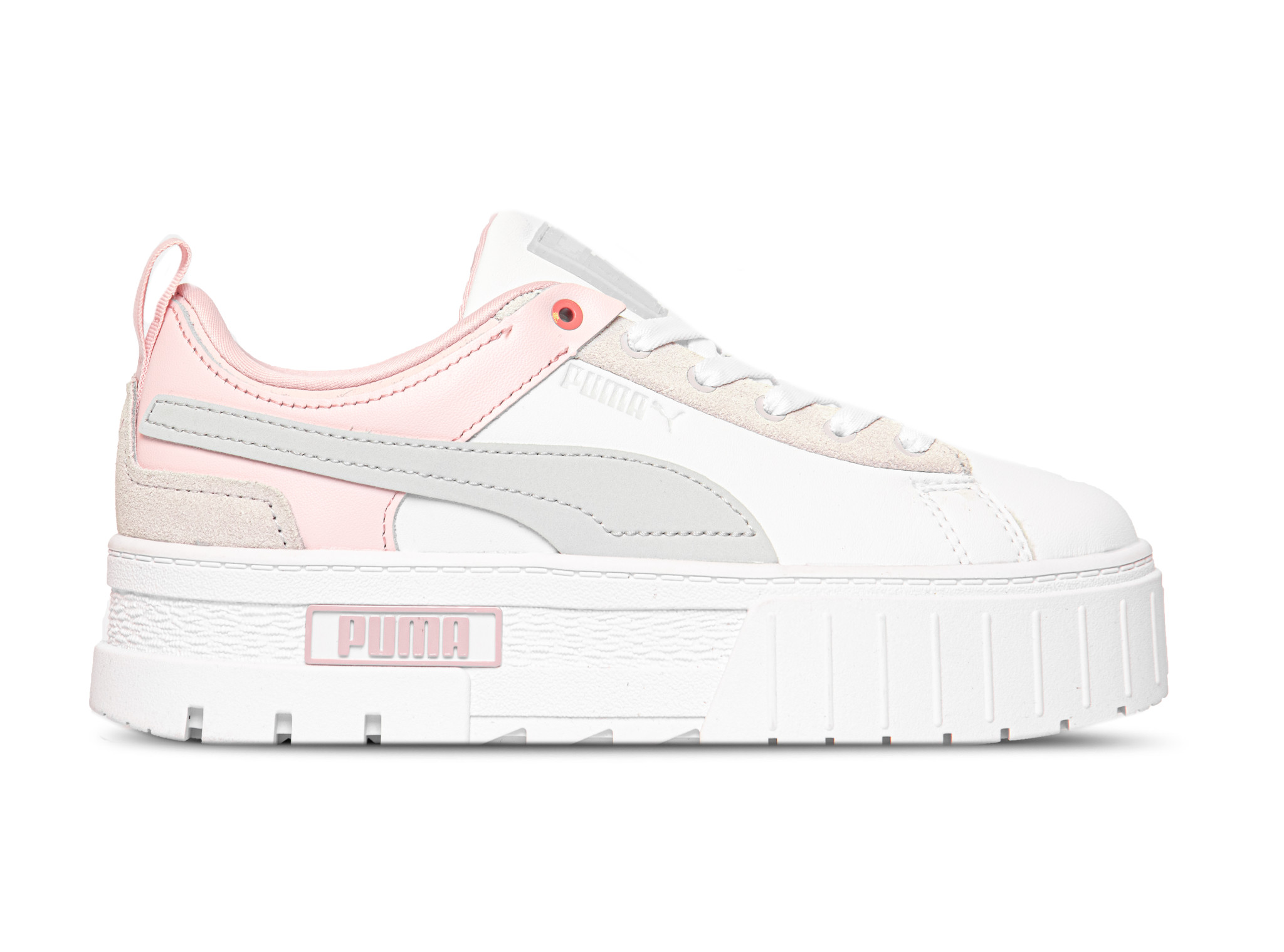 PUMA Mayze Raw Wmns 1 Puma White Chalk 