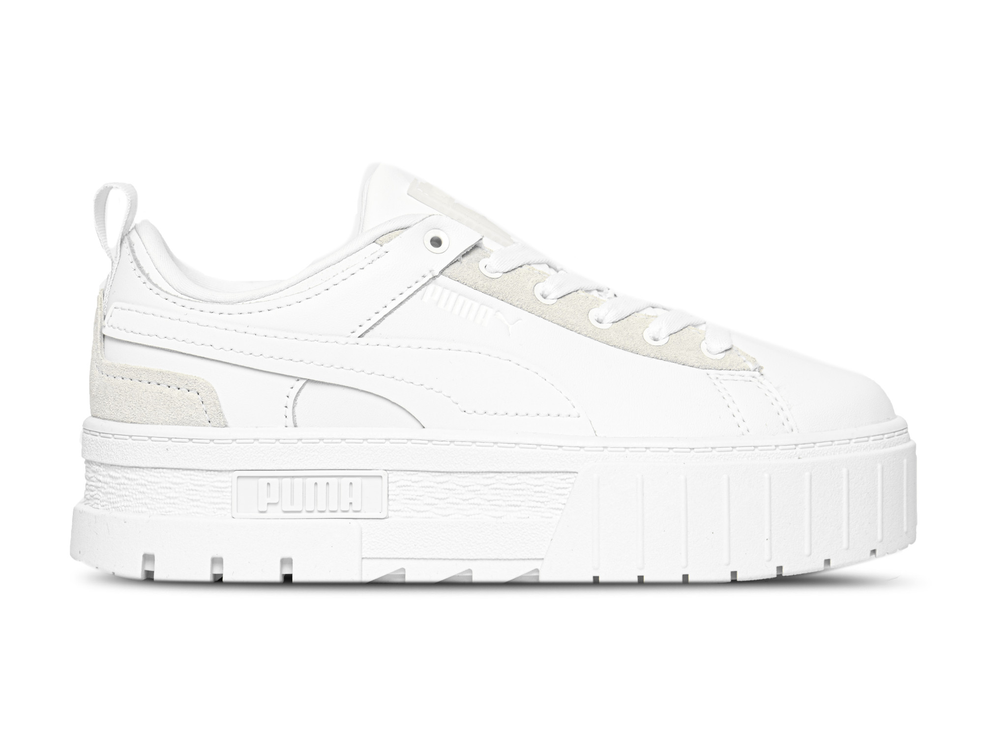 puma mayze all white