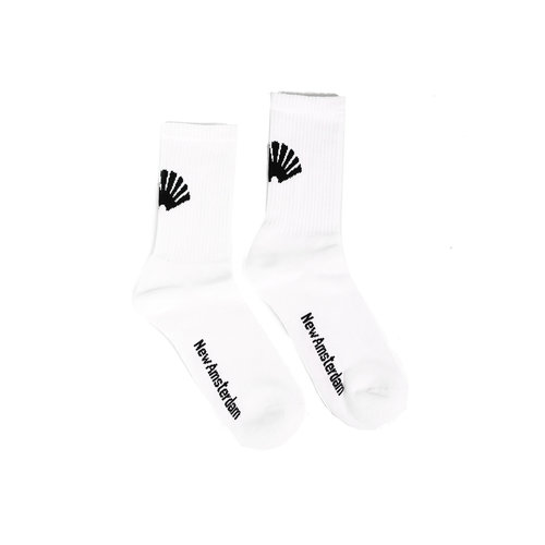 Logo Socks White 2021086