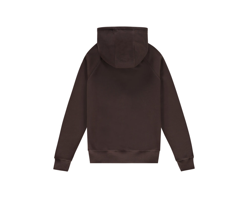 The New Originals TNO Rings Hoodie Brown Cotton TNO0138