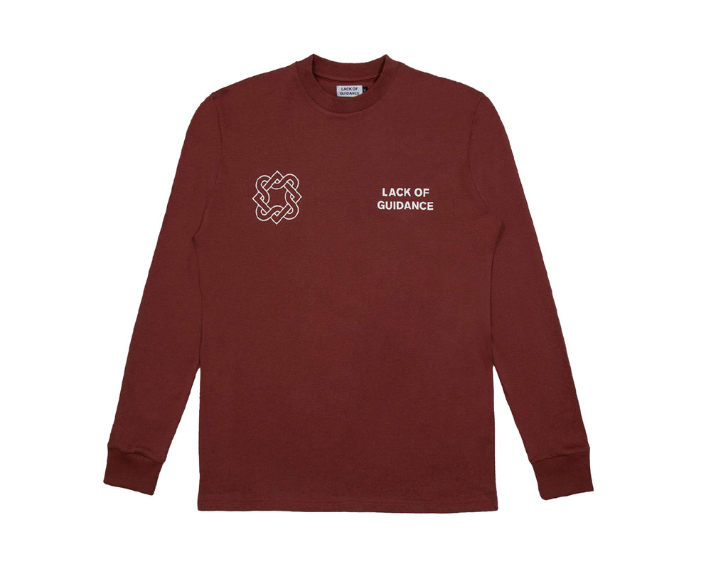 Lack of Guidance Jaap Long Sleeve Red Brown FW22 41