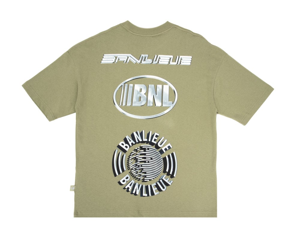 Clan de Banlieue Chrome Tee Sage Green BNLFW22TS01322