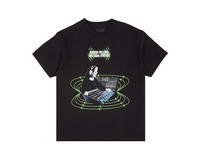 Pleasures Synth Tee Black P22F056