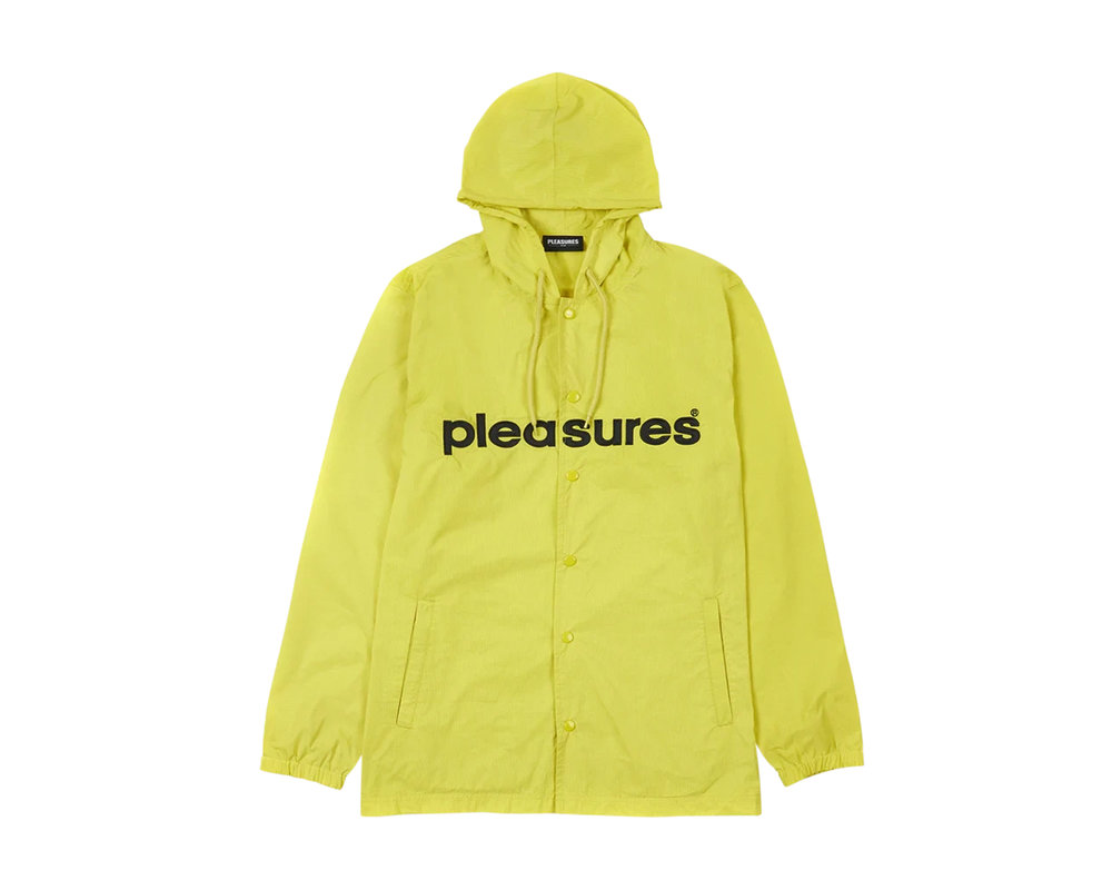 Pleasures Keys coaches Jacket Yellow P22F015