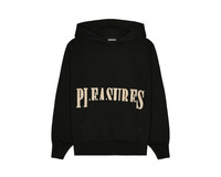 Pleasures Latex Hoodie Black P22F016