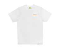 Bruut Logo Tee White Orange BT2205 006